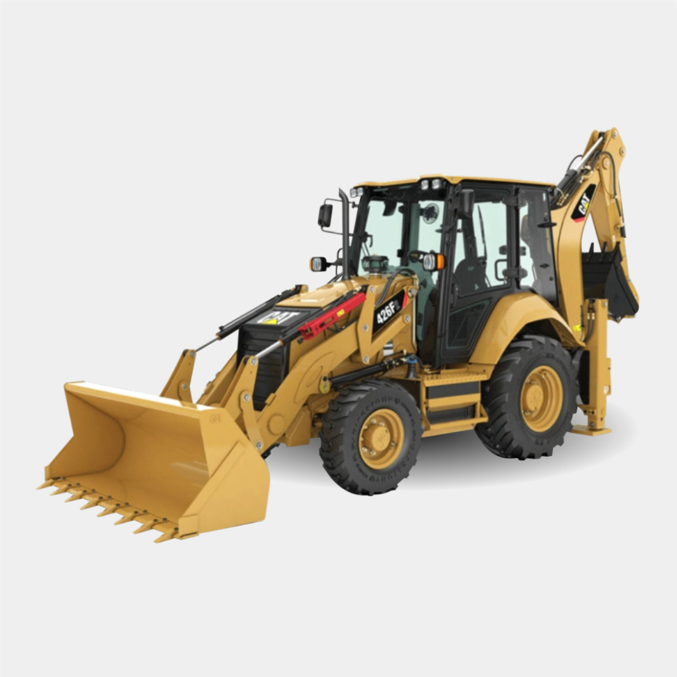 Caterpillar backhoe loader